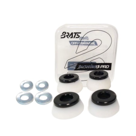 Amortecedor Brats Bushings Pro 95a Branco