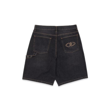 Bermuda Barra Crew Jeans Goods B Grafite 