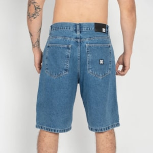Bermuda Dc Shoes Jeans Worker Baggy Blue Bermuda Dc Shoes Jeans Worker Baggy Blue