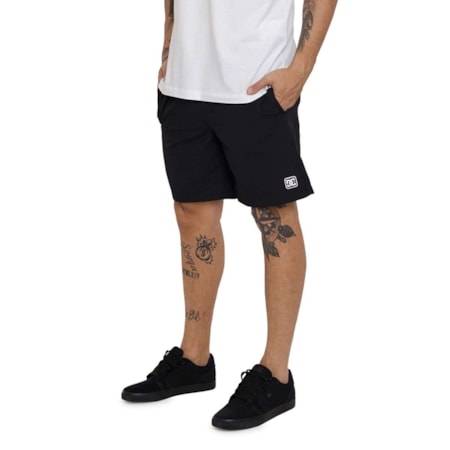 Bermuda Dc Shoes Late Dazy Preto