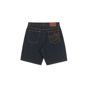 Bermuda Disturb Jeans Blackzone Denim Shorts In Black 