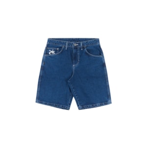 Bermuda Disturb Jeans Blackzone Denim Shorts In Blue