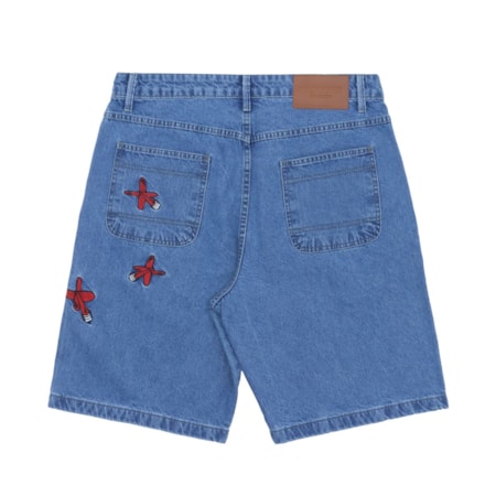 Bermuda Disturb Jeans Dart Blue