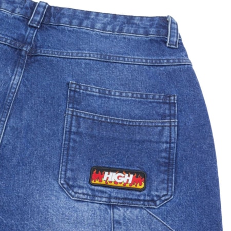 Bermuda High Company Jeans Carpenter Think Blue