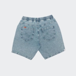 Bermuda Lrg Walk Jeans Lifted Blue Denin