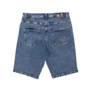 Bermuda Lrg Walk Lifted Blue Denin Bermuda Lrg Walk Lifted Blue Denin