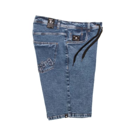 Bermuda Lrg Walk Lifted Blue Denin 