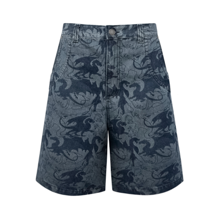 Bermuda Mad Enlatados Jeans Mandrake Draconiano Camo
