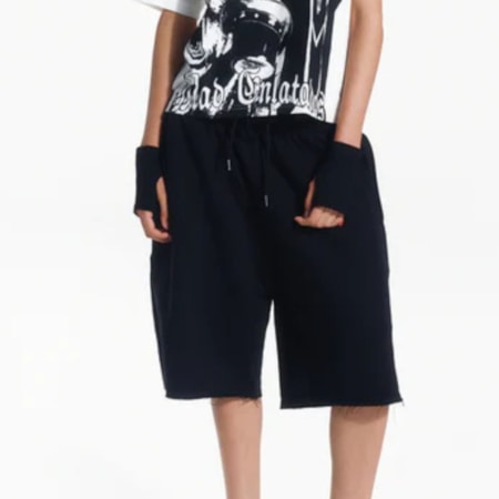 Bermuda Mad Enlatados Moletom Double Hand