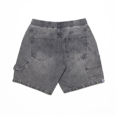 Bermurda Lrg Walk Jeans Bad  Gray Denin