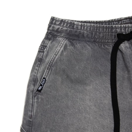 Bermurda Lrg Walk Jeans Bad  Gray Denin