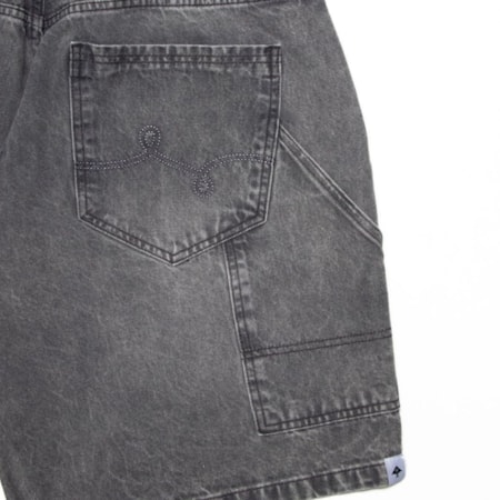 Bermurda Lrg Walk Jeans Bad  Gray Denin