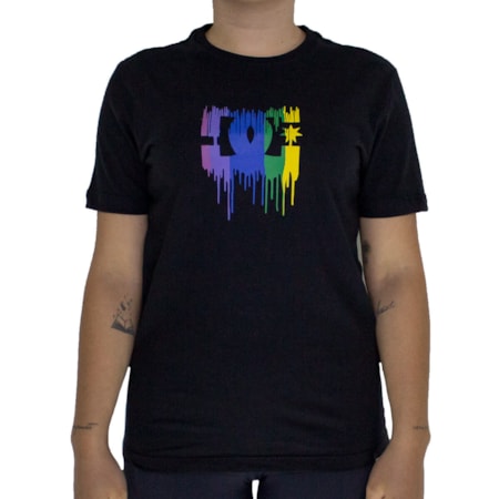 Blusinha Dc Shoes Star Drip Tn Preto