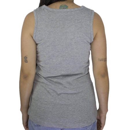 Blusinha Element Feminina Basic Cinza