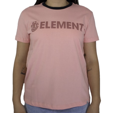 Blusinha Element Logo Salmao 