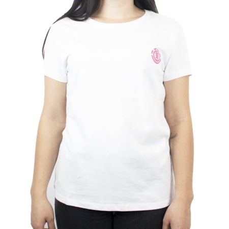 Blusinha Element Minimal Logo Branco