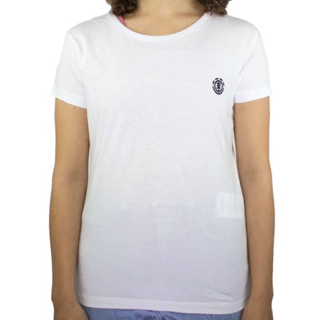 Blusinha Element Minimal Logo Branco