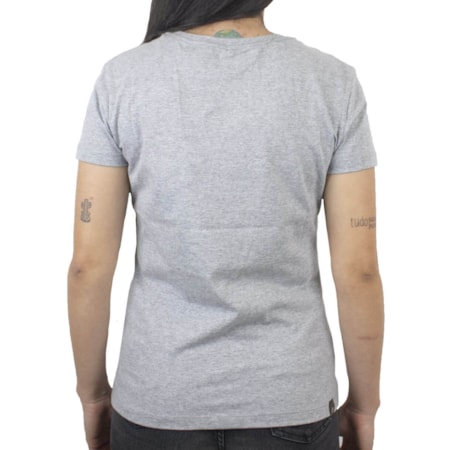 Blusinha Element Minimal Logo Cinza