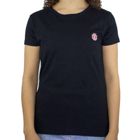 Blusinha Element Minimal Logo Preto