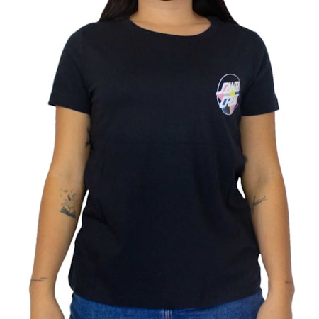 Blusinha Santa Cruz Feminina Delta Dot Preto