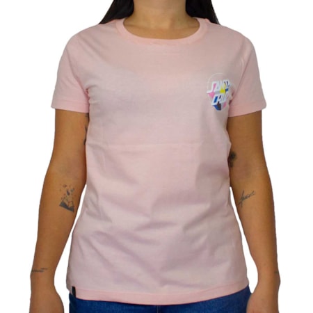 Blusinha Santa Cruz Feminina Delta Dot Rosa