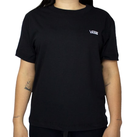 Blusinha Vans Feminino Junior V Box Black