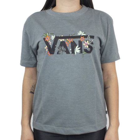 Blusinha Vans Green House Grey VN0A4N4ZGRH