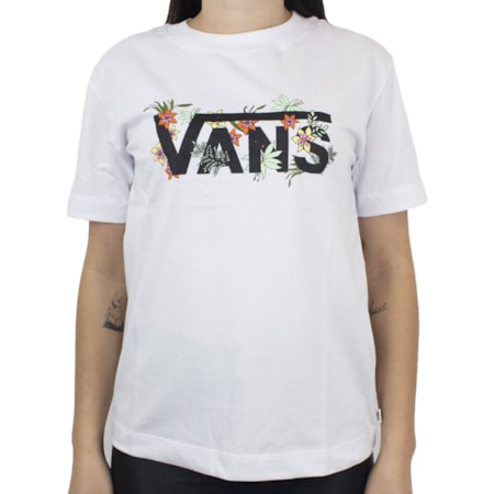 Blusinha Vans Green House White VN0A4N4ZWHT