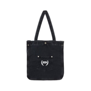 Bolsa Disturb Phat Jeans Tote Bag Black