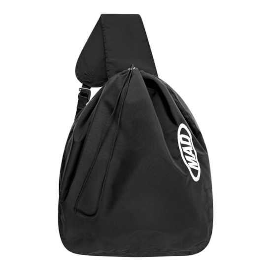 Bolsa Mad Enlatados Sling Bag Sacola Preta