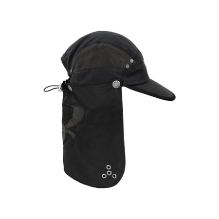 Boné Barra Crew 2025 Five Panel B Garca Preto