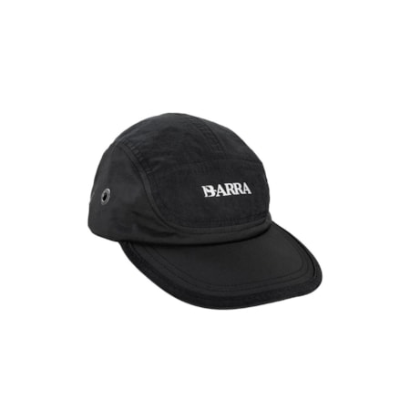 Boné Barra Crew 2025 Five Panel Barra Logo Preto