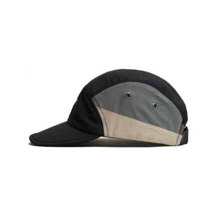 Boné Barra Crew Five Panel B Garca Preto