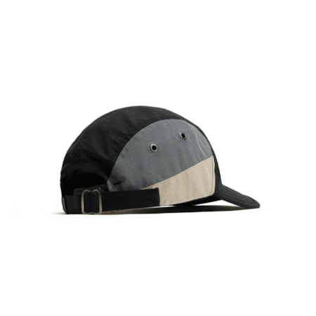 Boné Barra Crew Five Panel B Garca Preto