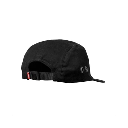 Boné Barra Crew Five Panel B Logo Preto