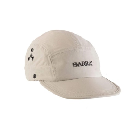 Boné Barra Crew Five Panel Barra Logo Bege