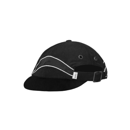 Boné Barra Crew Six Panel Barra Logo Preto