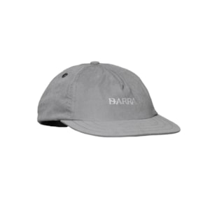 Boné Barra Crew SnapBack Barra Logo Cinza