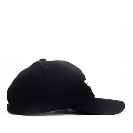 Boné Black Sheep Aba Curva Baseball Preto