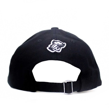 Boné Black Sheep Aba Curva Baseball Preto