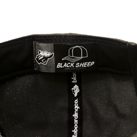 Bone Black Sheep Aba Curva Japan Cinza