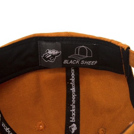 Bone Black Sheep Aba Curva Japan Laranja