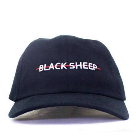 Boné Black Sheep Aba Curva Line Red