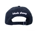 Boné Black Sheep Aba Curva Logo Classico Preto