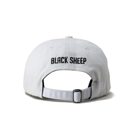 Bone Black Sheep Aba Curva Ovelha Branco