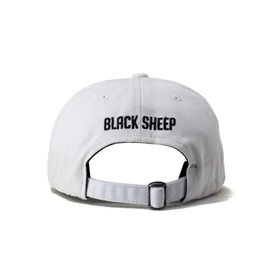 Bone Black Sheep Aba Curva Ovelha Branco