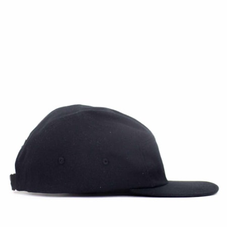 Boné Black Sheep Five Panel Face Ovelha Emborrachado Preto