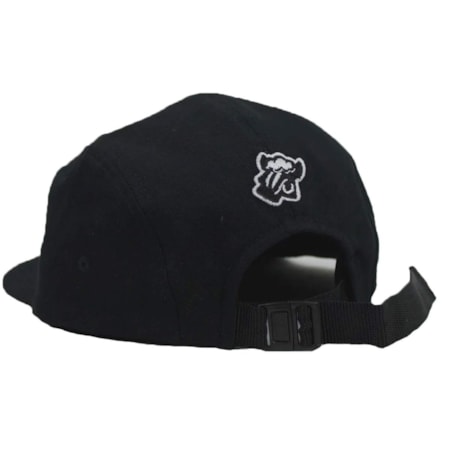 Boné Black Sheep Five Panel Letreiro Emborrachado