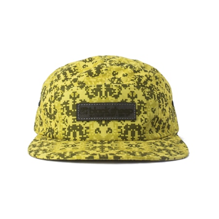 Bone Black Sheep Five Panel Quadriculado Amarelo