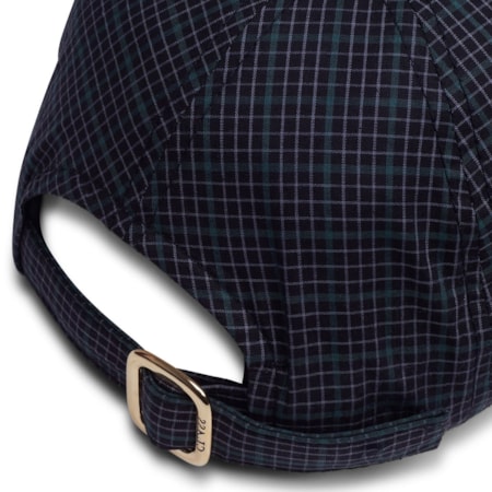 Boné Class Polo Hat Pipa Plaid Black